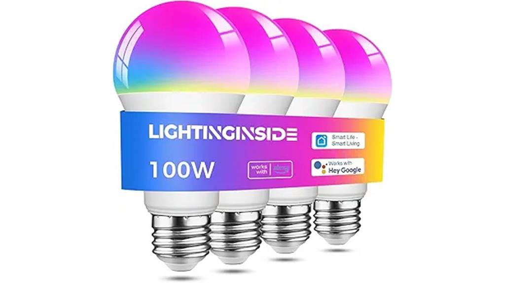 energy efficient smart led bulbs