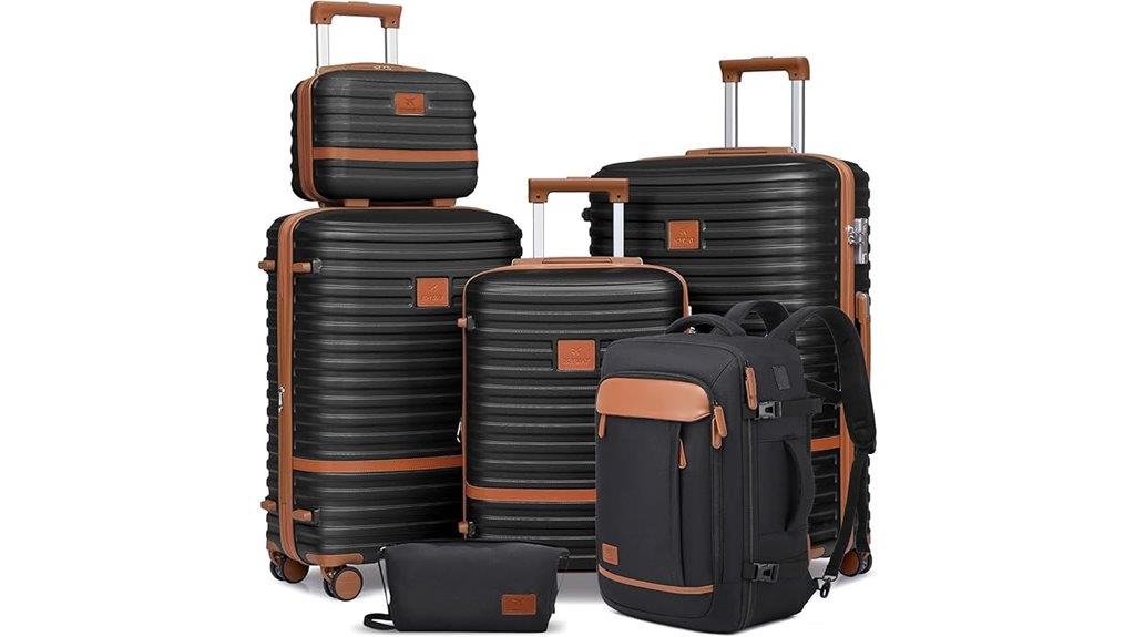 expandable luggage with wheels