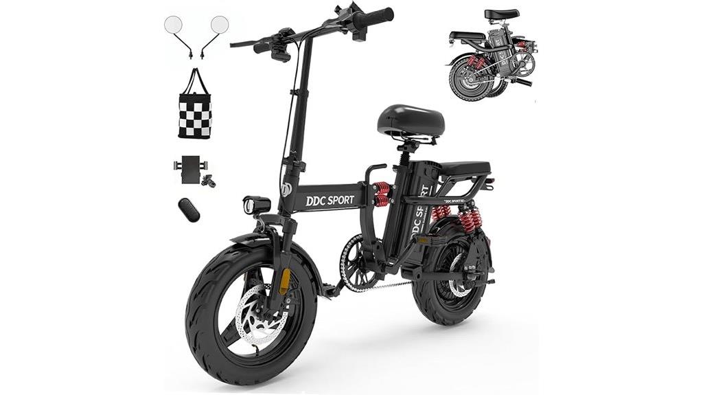 foldable 700w adult electric bike