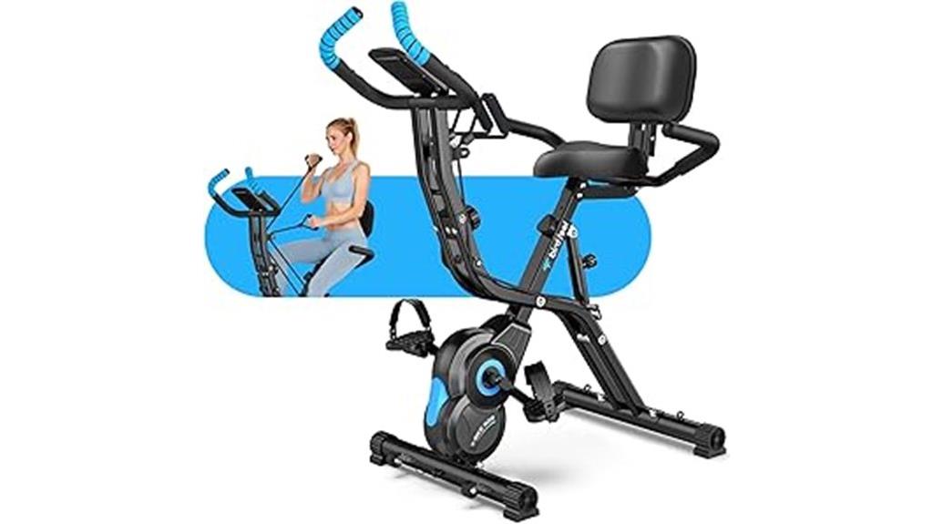 foldable bike with resistance