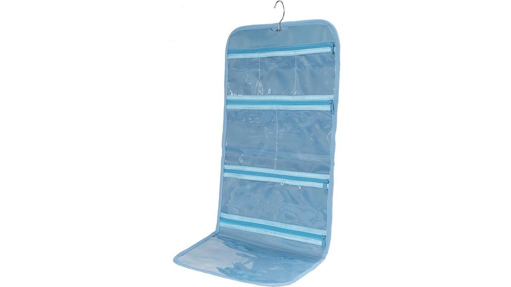 foldable hanging travel organizer
