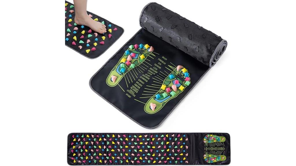 foot reflexology massage mat