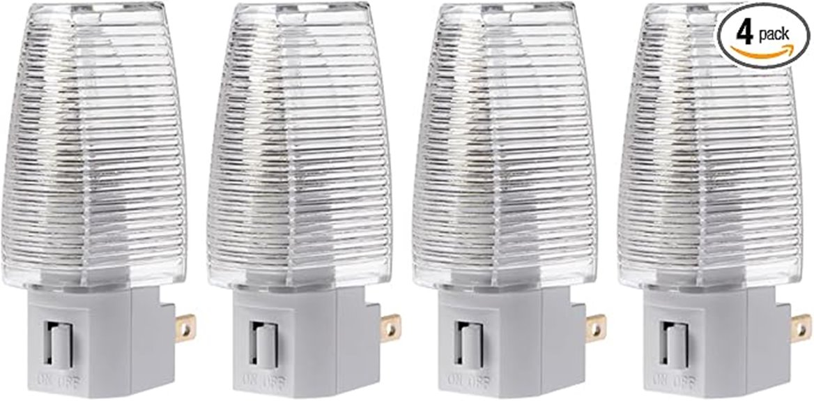 four pack plug in night lights