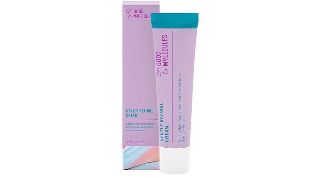 gentle retinol skin care