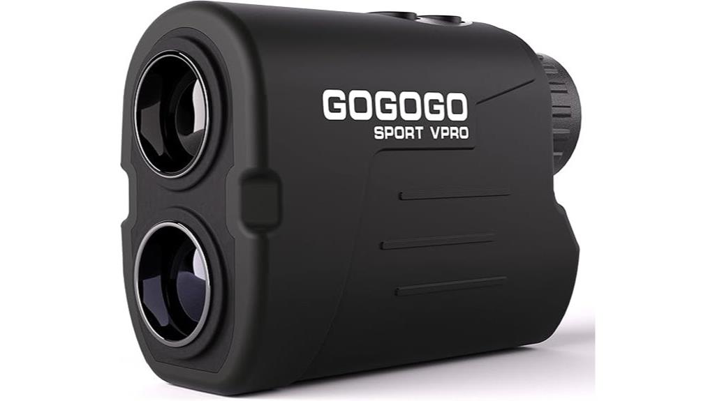 golf rangefinder with laser