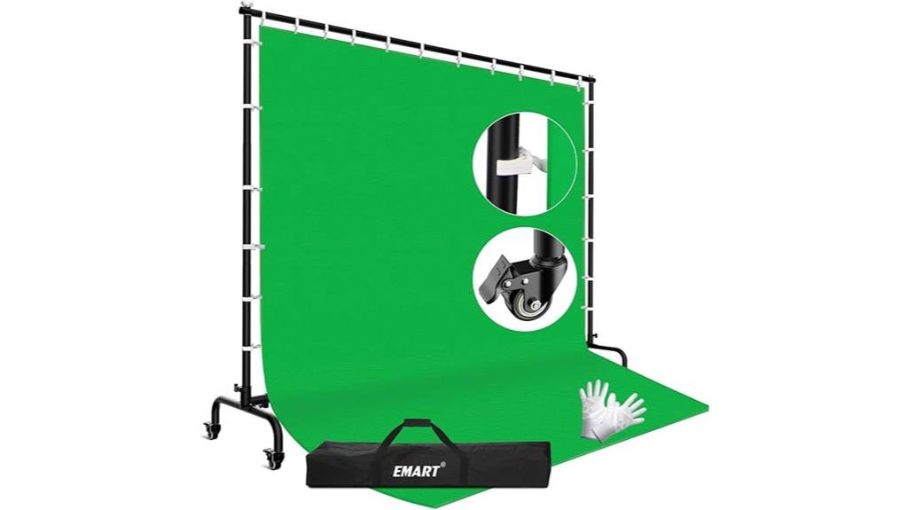 green screen photography kit