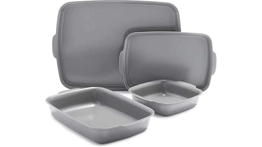 healthy ceramic bakeware set