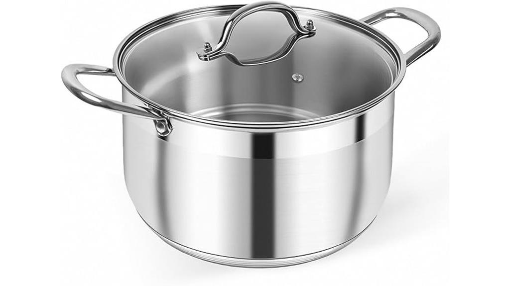 heavy duty 8 quart stock pot