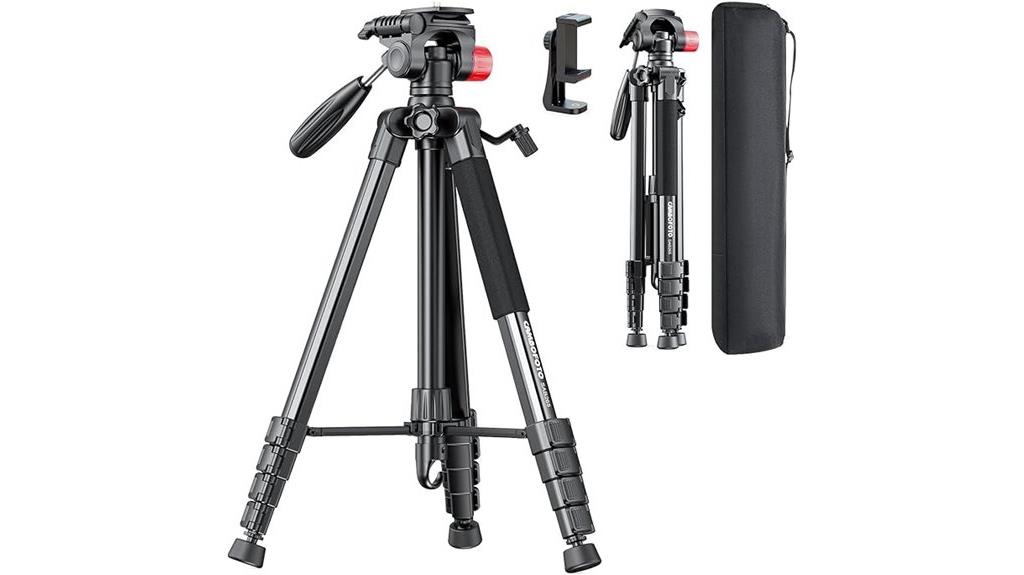 heavy duty aluminum tripod