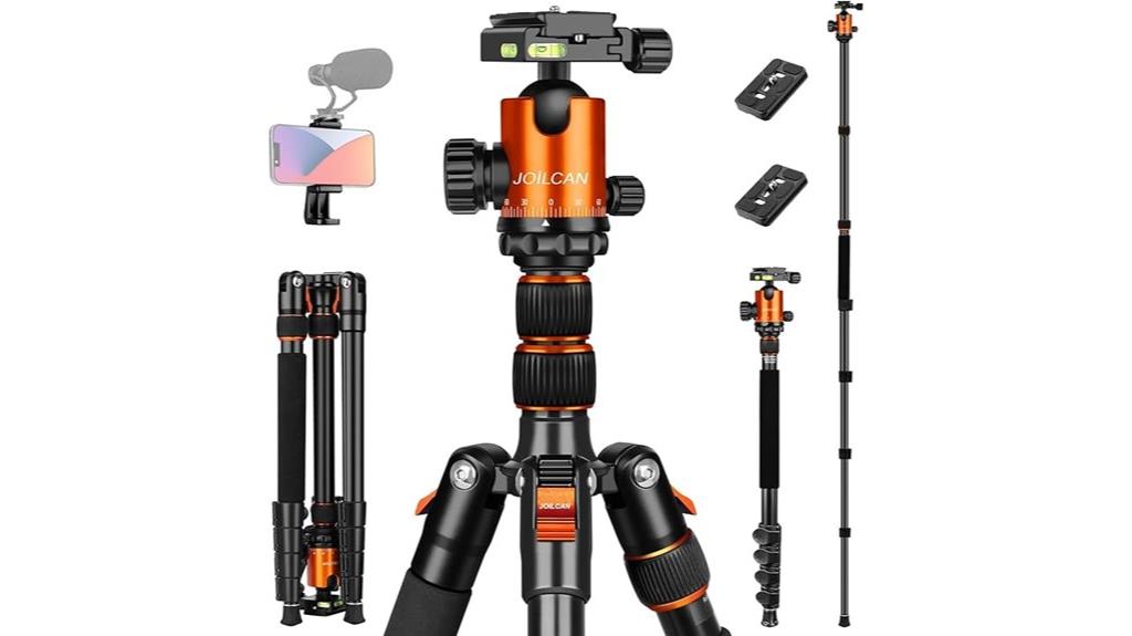 heavy duty aluminum tripod