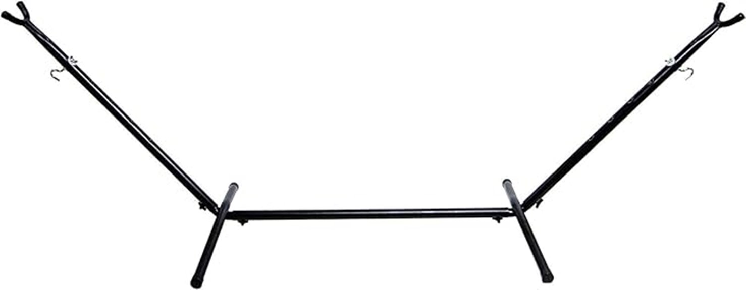 heavy duty steel hammock stand