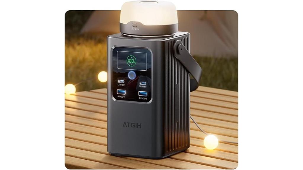 high capacity portable power station