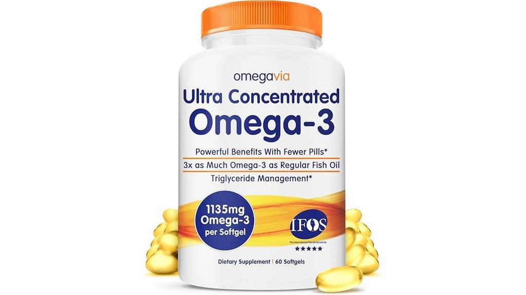 high concentration fish oil supplements