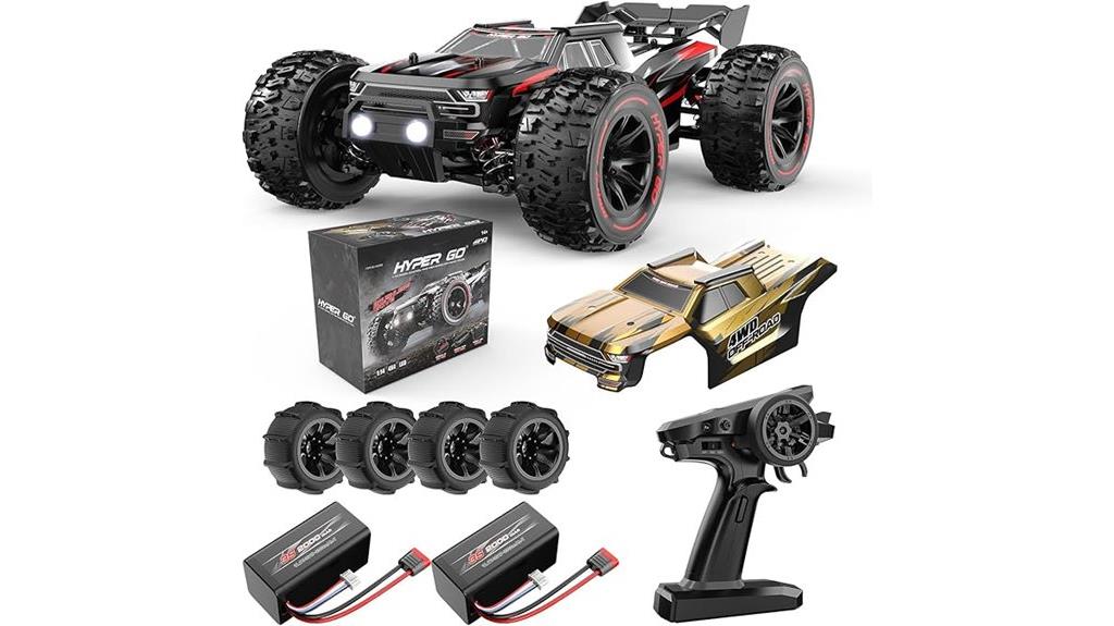 high speed brushless rc car