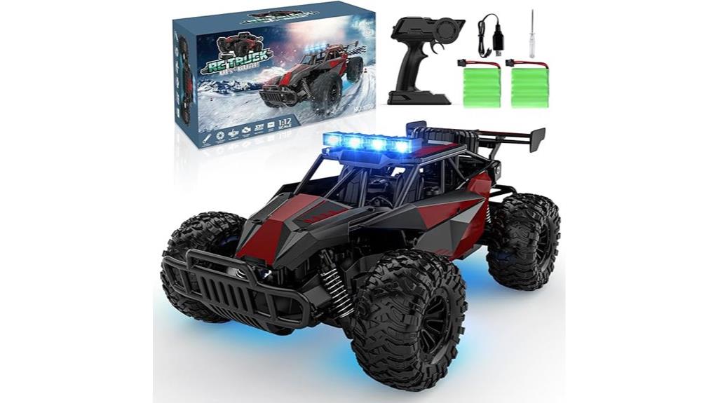 high speed rc truck