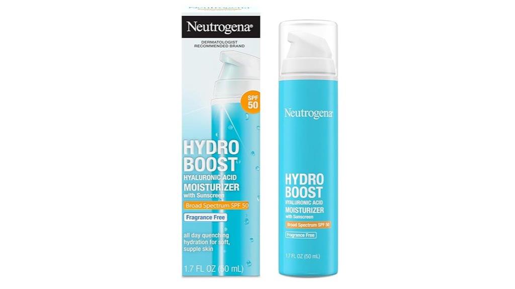 hydrating spf 50 moisturizer