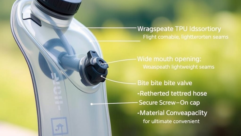 hydration bladder selection criteria