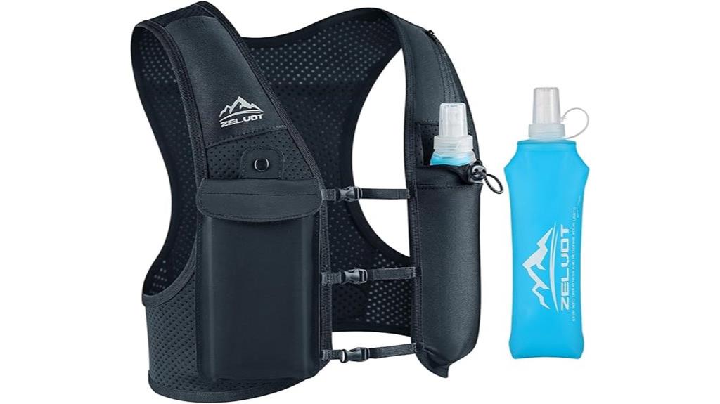 hydration vest with soft flask