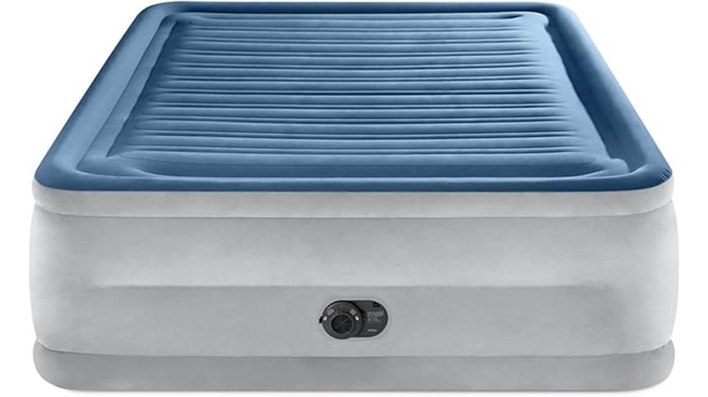 inflatable bed with pump