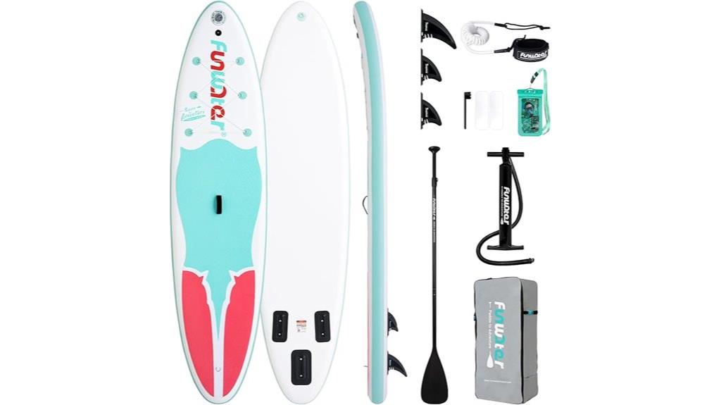 inflatable paddle board set