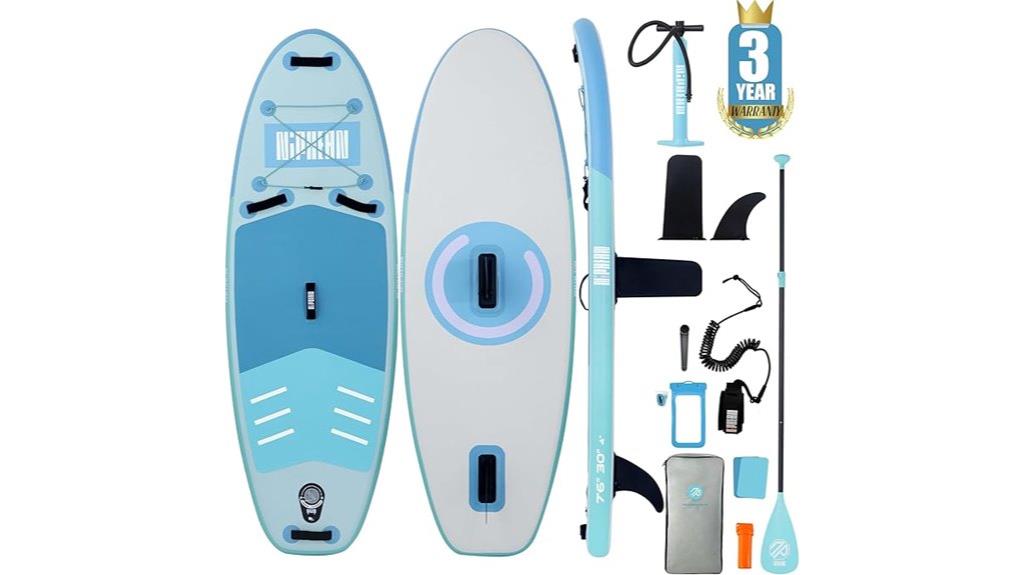 inflatable paddle board set