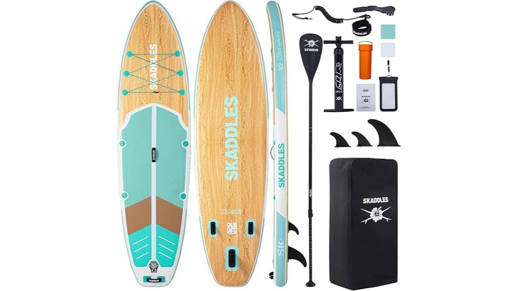 inflatable sup with accessories