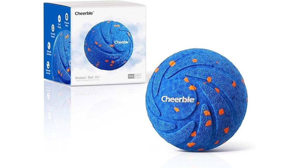 interactive rolling dog toy