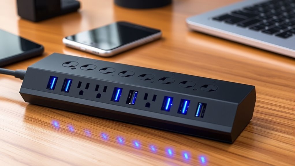 key surge protector features