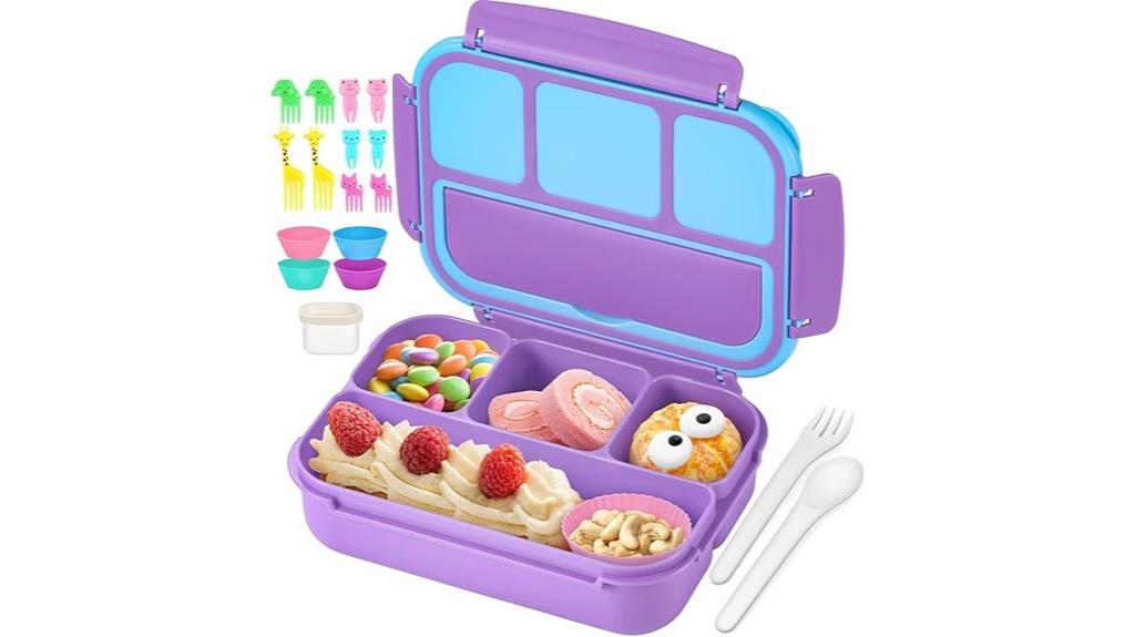 kids adults four compartment