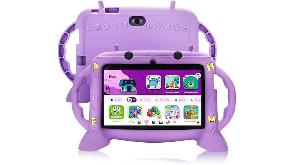 kids educational android tablet