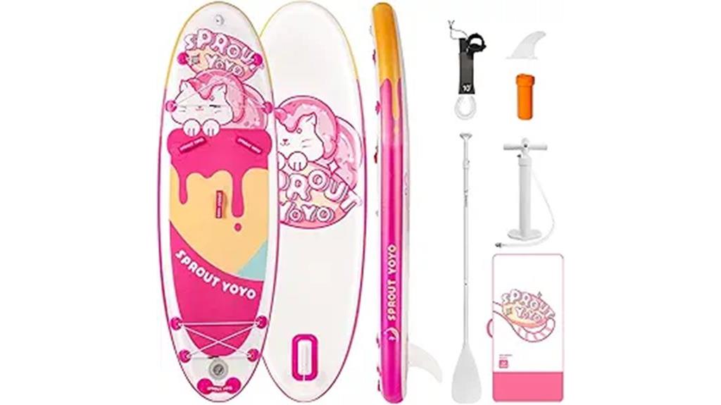 kids inflatable paddle board