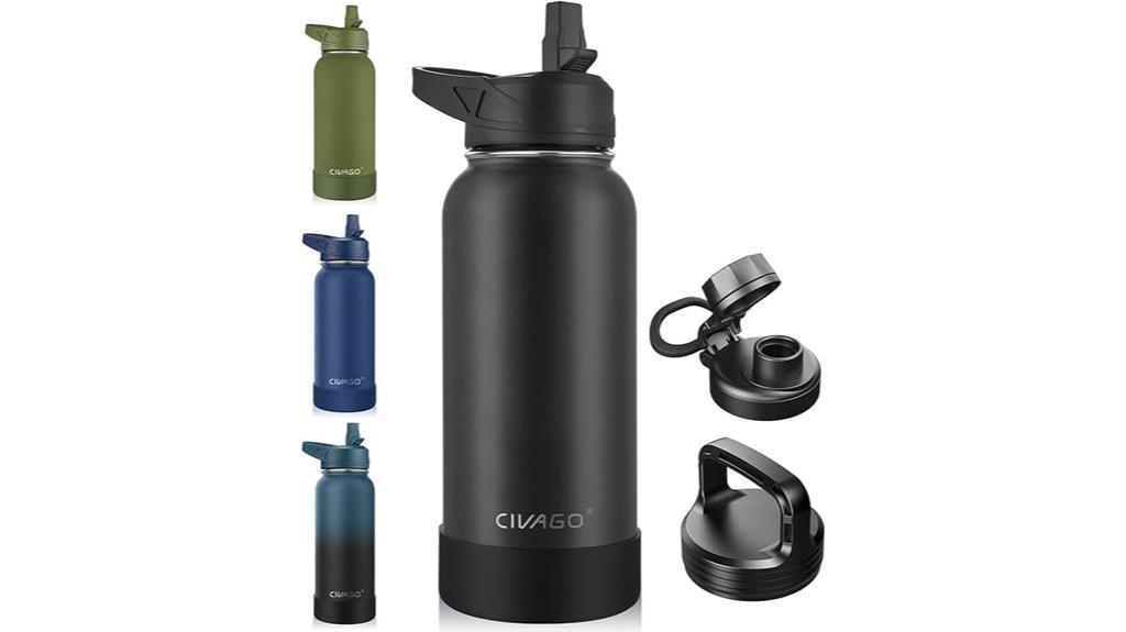 large 32 oz insulated bottle