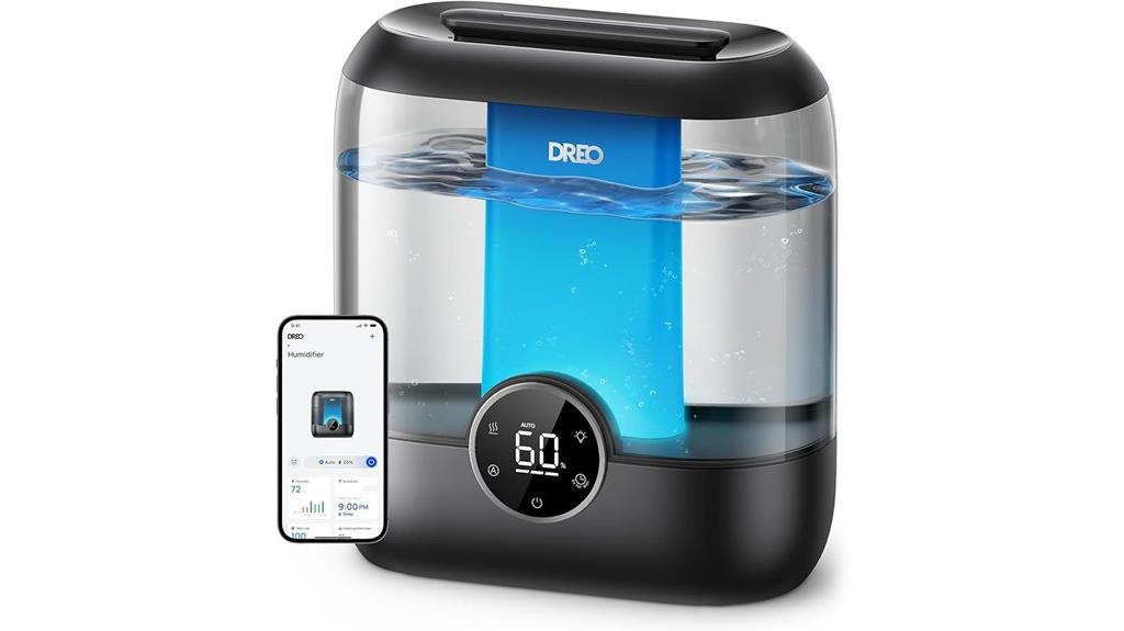 large 6l ultrasonic humidifier