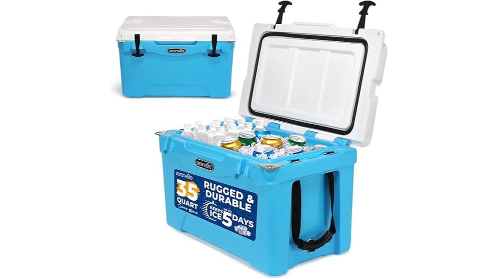 large durable insulated cooler