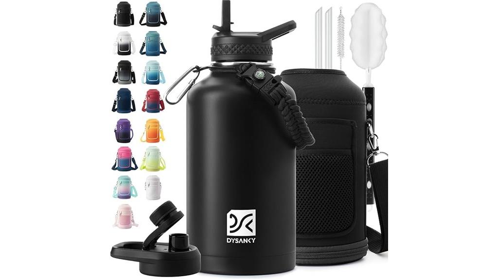 large insulated water bottle