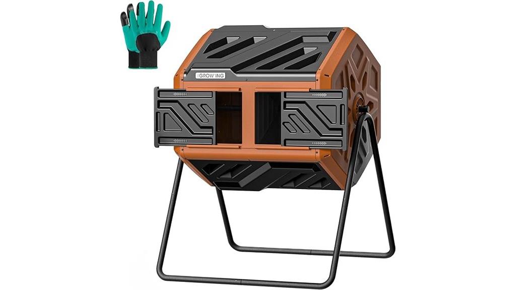 large outdoor compost bin