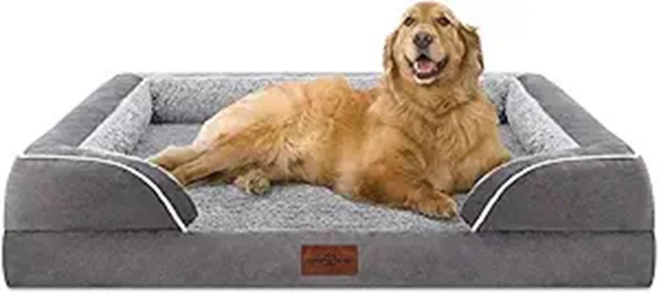 large waterproof orthopedic bed