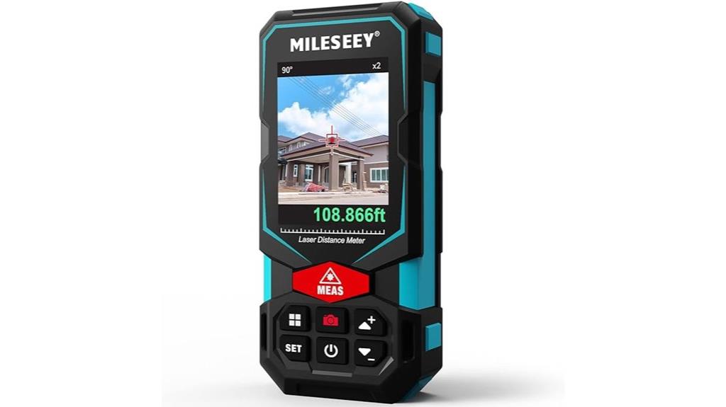 laser distance meter with camera
