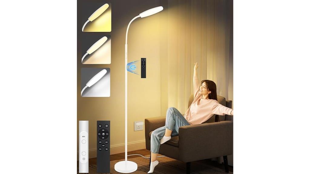 led lamp with remote