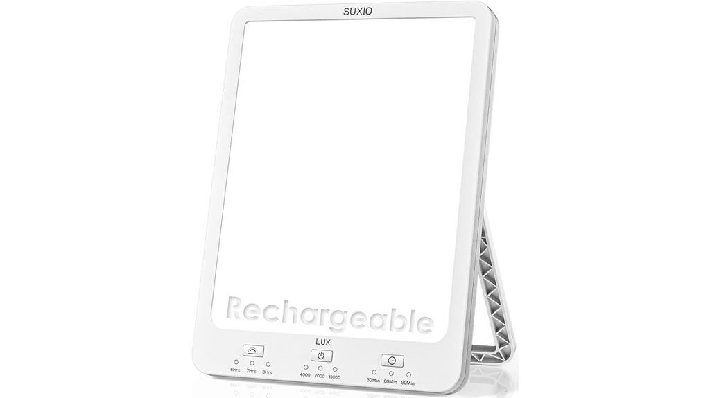 light therapy lamp with wake up