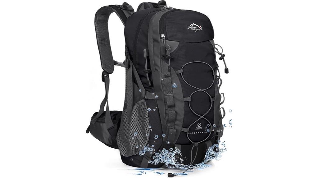 lightweight waterproof hiking backpack