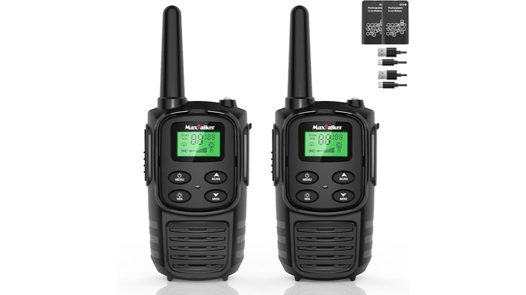 long range rechargeable two wacks