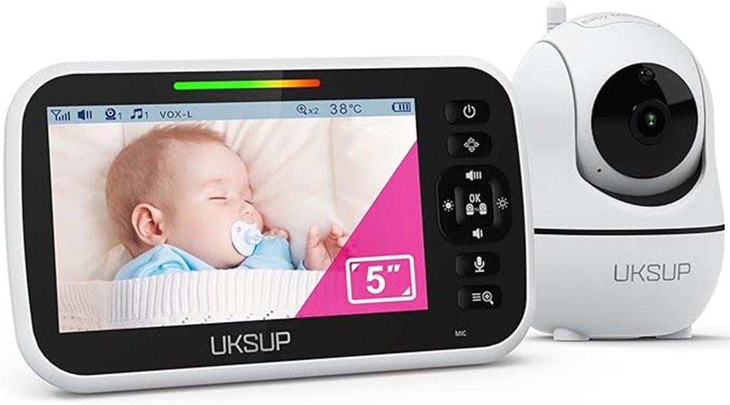 long range video baby monitor