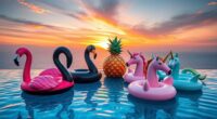 luxury pool float collection