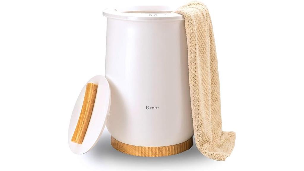 luxury towel warmer bucket