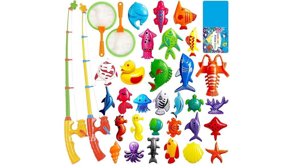 magnetic fishing toy set