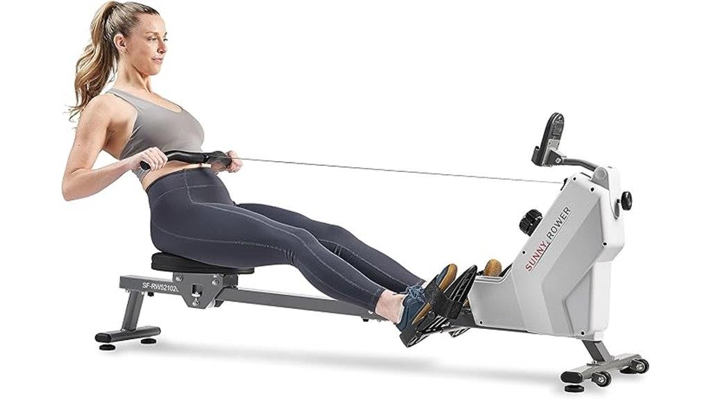 magnetic rowing home exercise