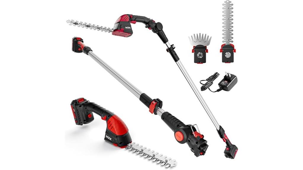 mini hedge and grass trimmer