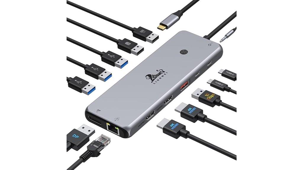 multi function usb c docking station