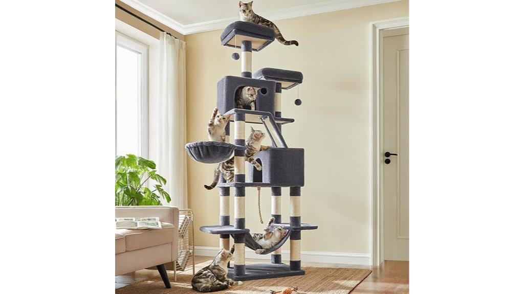 multi level cat tree accessories